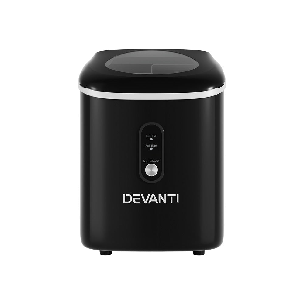 Devanti Portable Ice Maker Machine Nuggetc Ice Cube 15kg Bar Countertop