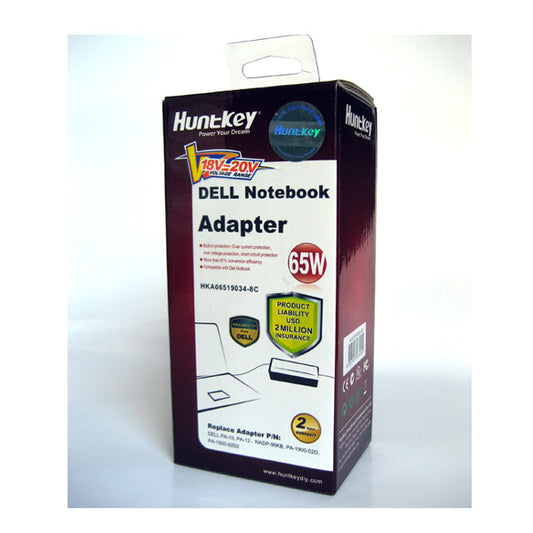 Huntkey DELL Notebook Adapter 65W (HKA06519034-8C)