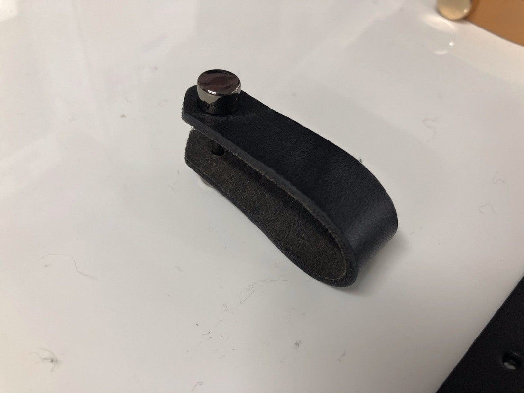 100% Genuine Leather Door Knob Cabinet Kitchen Drawer Handle Pull laundry gold