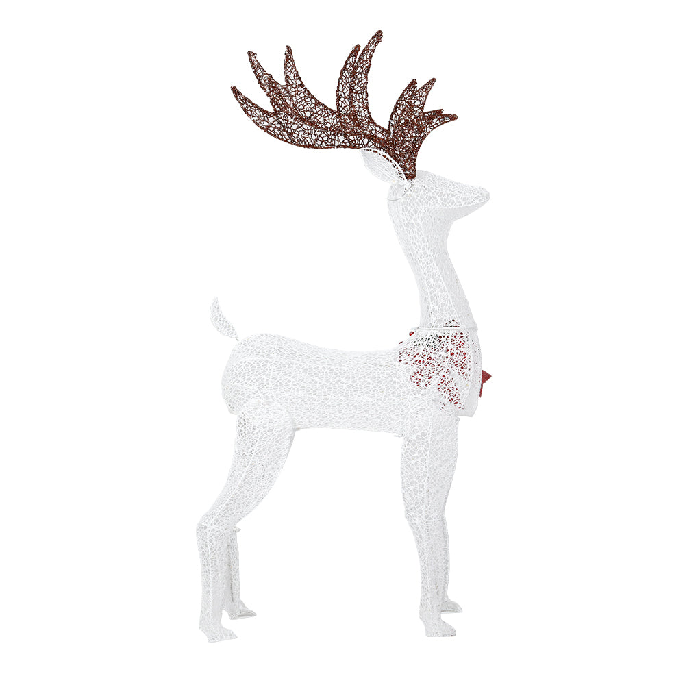 Jingle Jollys Christmas Lights 150cm Reindeer 100 LED Decorations