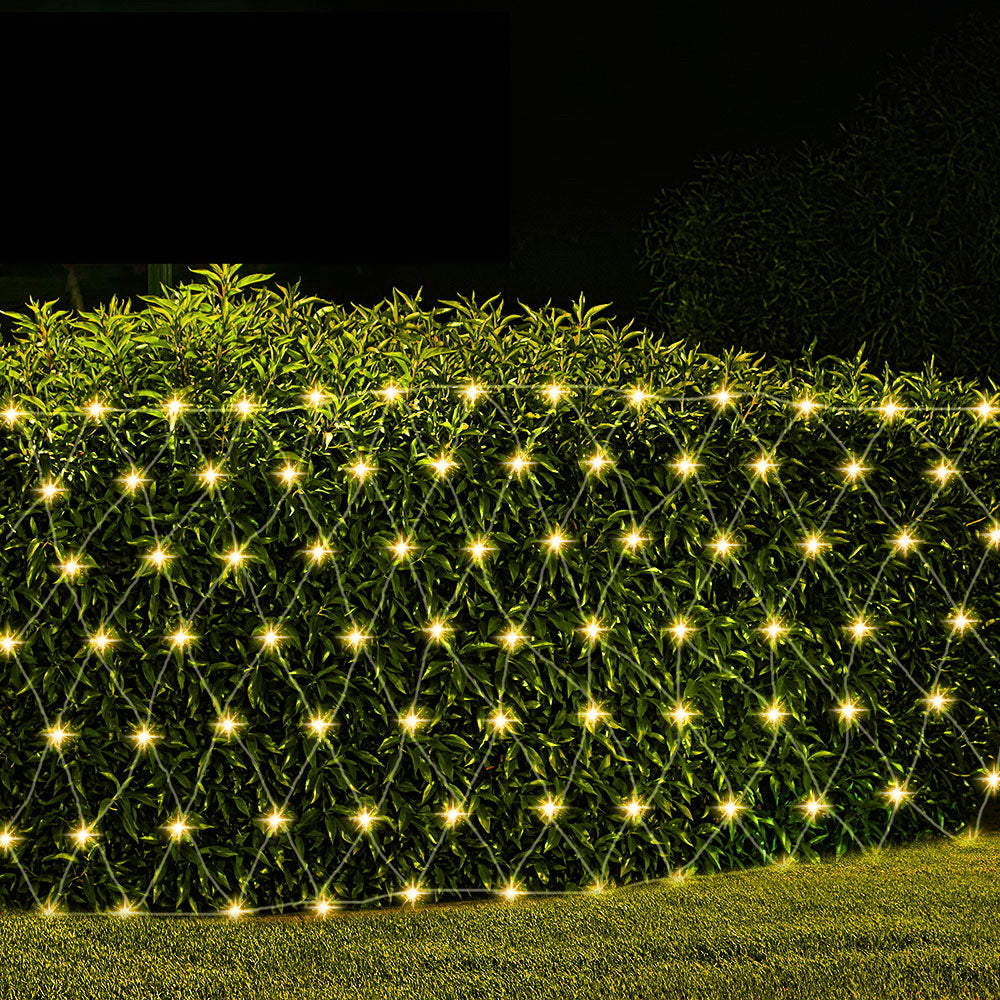 Jingle Jollys ChristmasLights� 4mx6m Net String Light 1000 LED Warm White