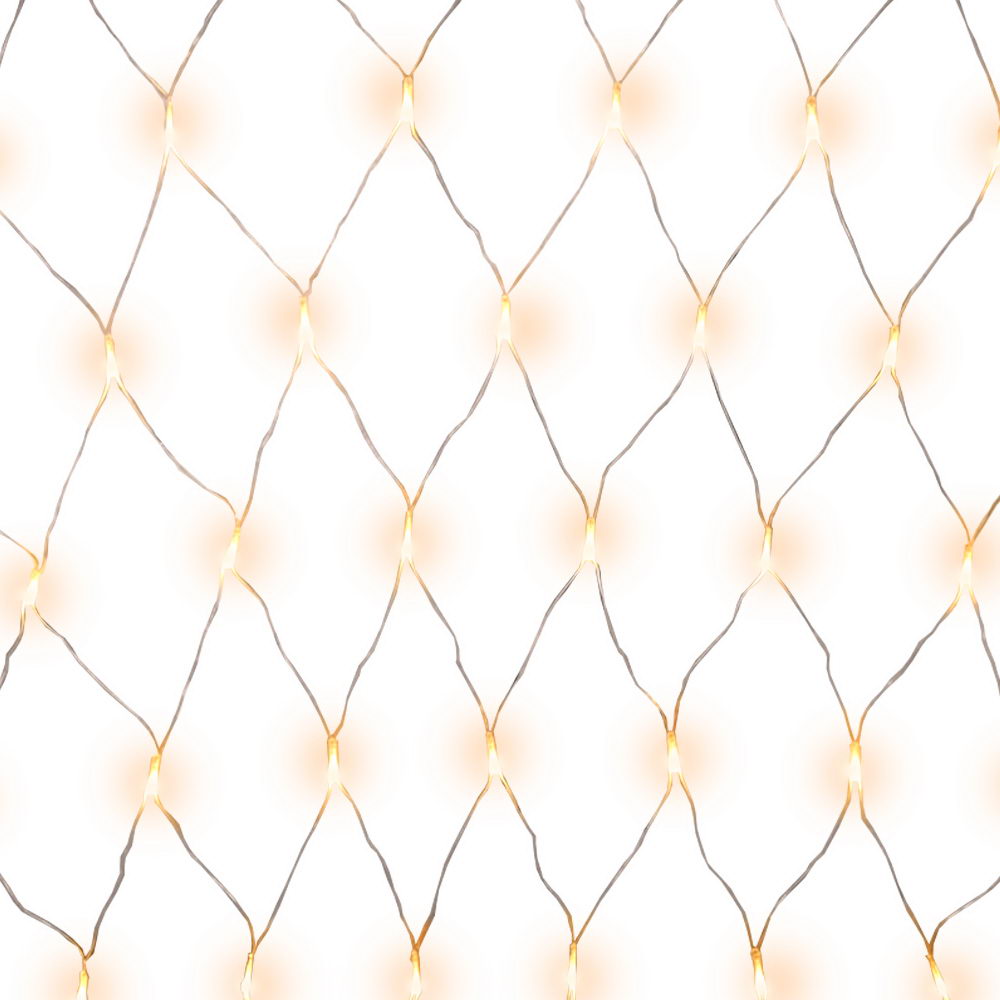 Jingle Jollys ChristmasLights� 4mx6m Net String Light 1000 LED Warm White