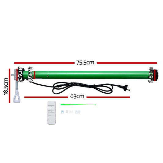 Instahut 230V Folding Arm Awning Replacement Motor with remote 40NM