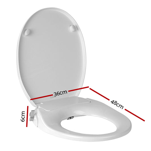 Cefito Electric Bidet Toilet Seat Cover Auto Smart Water Spray Wash Knob Control