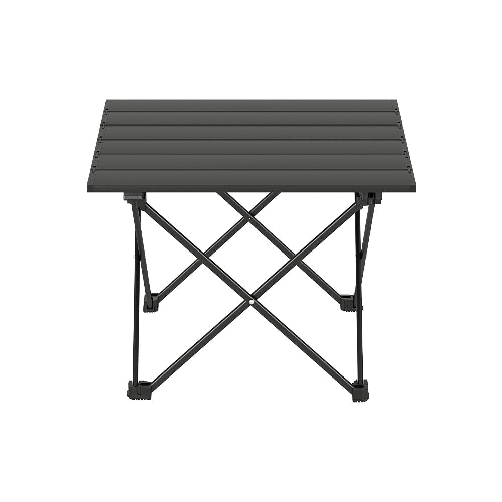 Weisshorn Folding Camping Table 40CM Roll Up Outdoor Picnic BBQ Aluminium Desk
