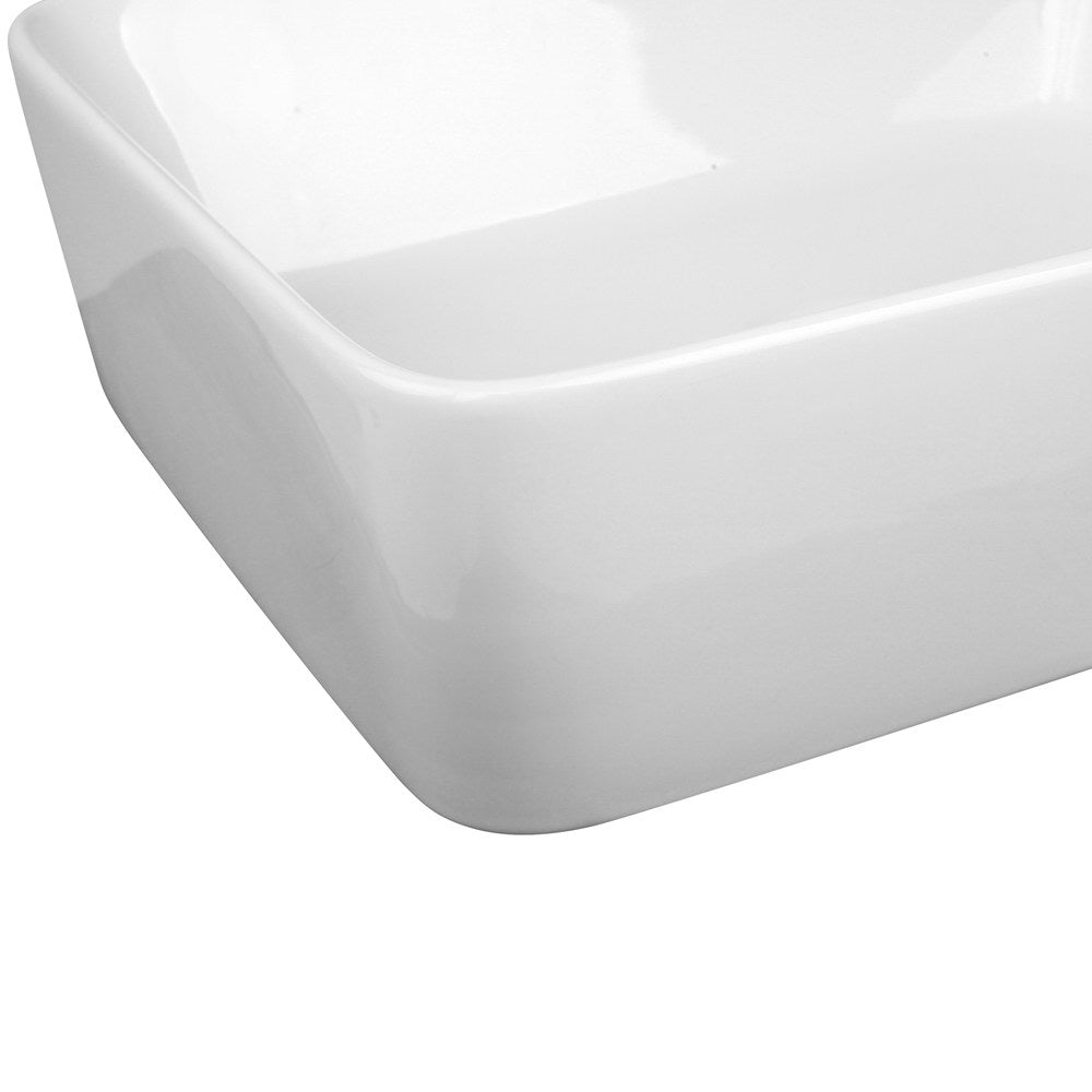 Cefito Bathroom Basin Ceramic Vanity Sink Hand Wash Bowl 48x37cm White