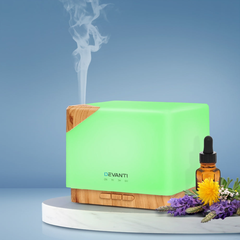 Devanti Aroma Diffuser Aromatherapy Humidifier 600ml