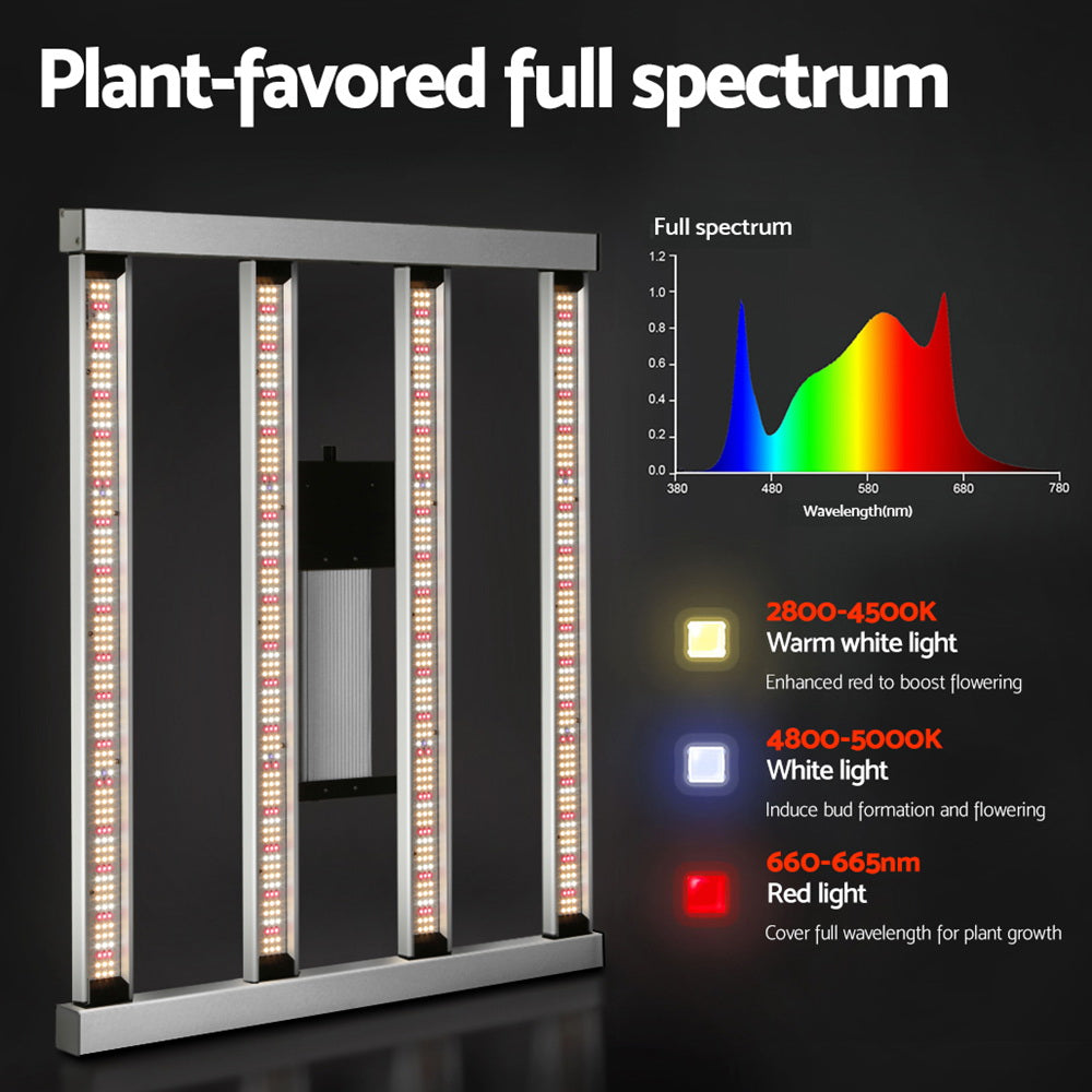 Greenfingers Max 3200W Grow Light LED Full Spectrum Indoor Plant All Stage Growth