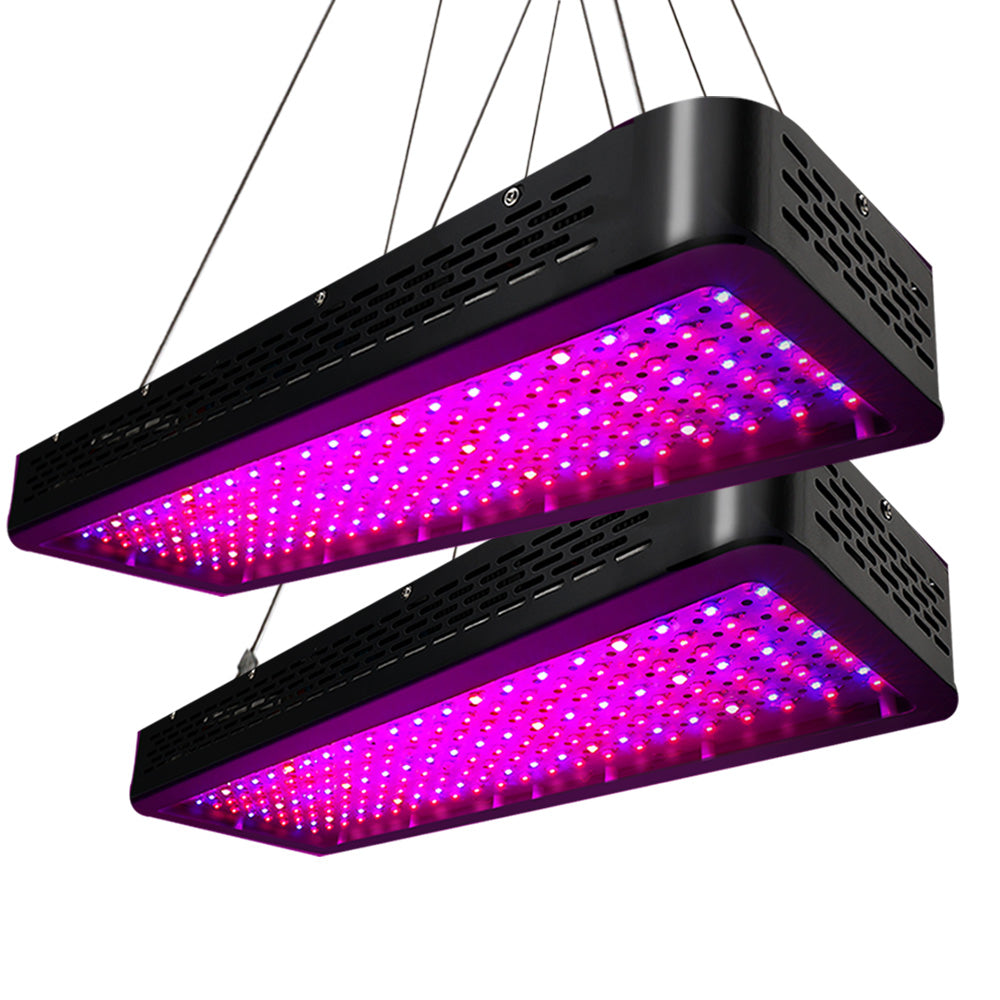 Greenfingers 2X 2000W Grow Lights LED Full Spectrum Indoor Plant All Stage Growth