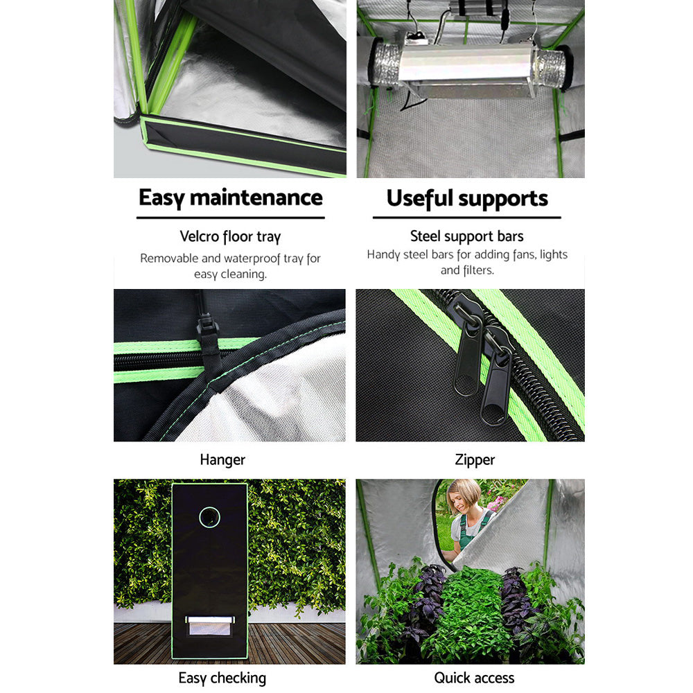 Greenfingers Grow Tent 90x50x160CM Hydroponics Kit Indoor Plant Room System