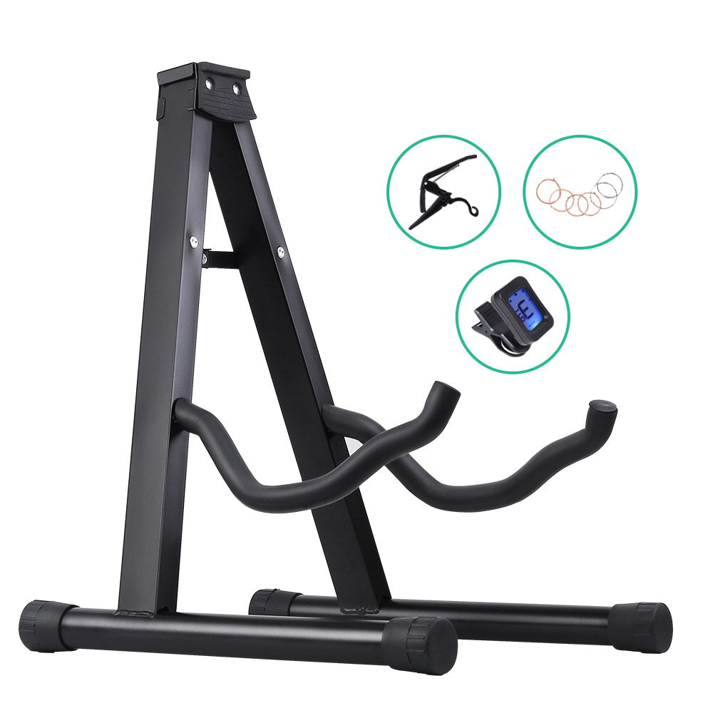 Alpha Guitar Stand Folding Portable Floor Rack Holder