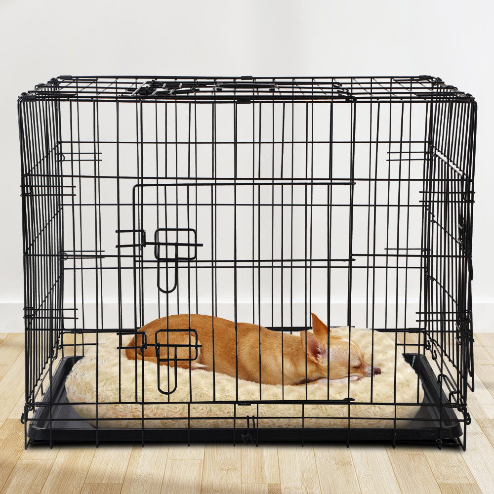 i.Pet 36" Dog Cage Crate Kennel 3 Doors