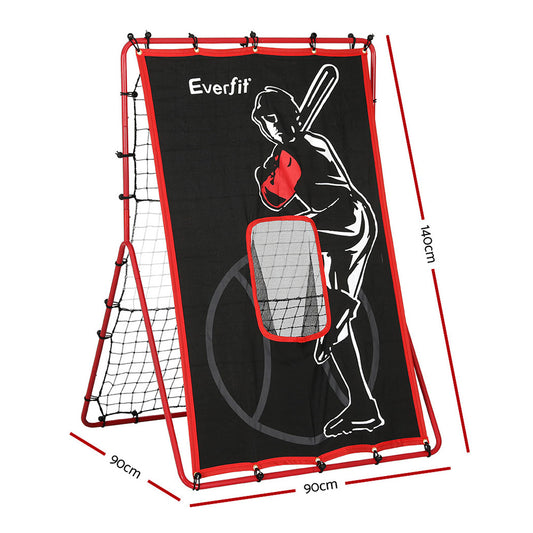 Everfit Football Soccer Goal Net Baseball Target Rebounder Training Aid