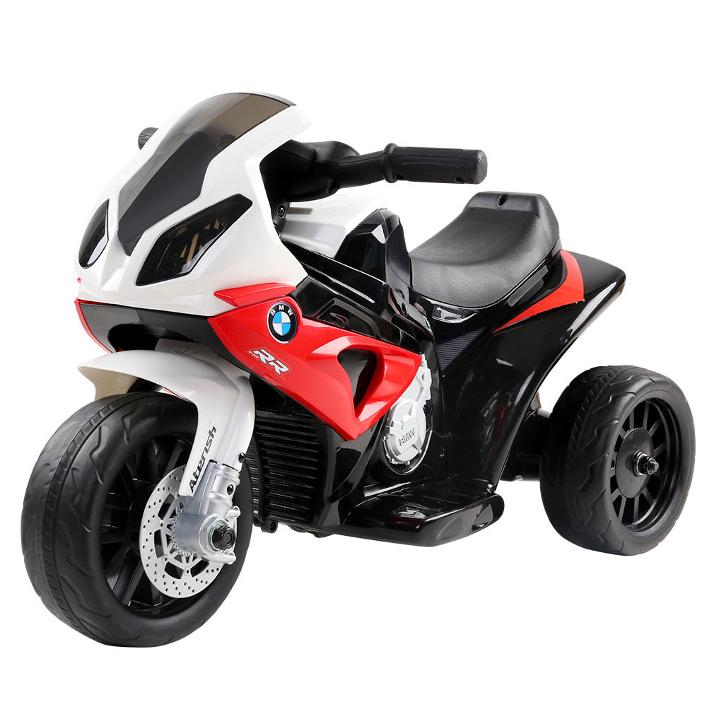 Kids Electric Ride On Car Police Motorcycle Motorbike BMW Licensed S1000RR Red
