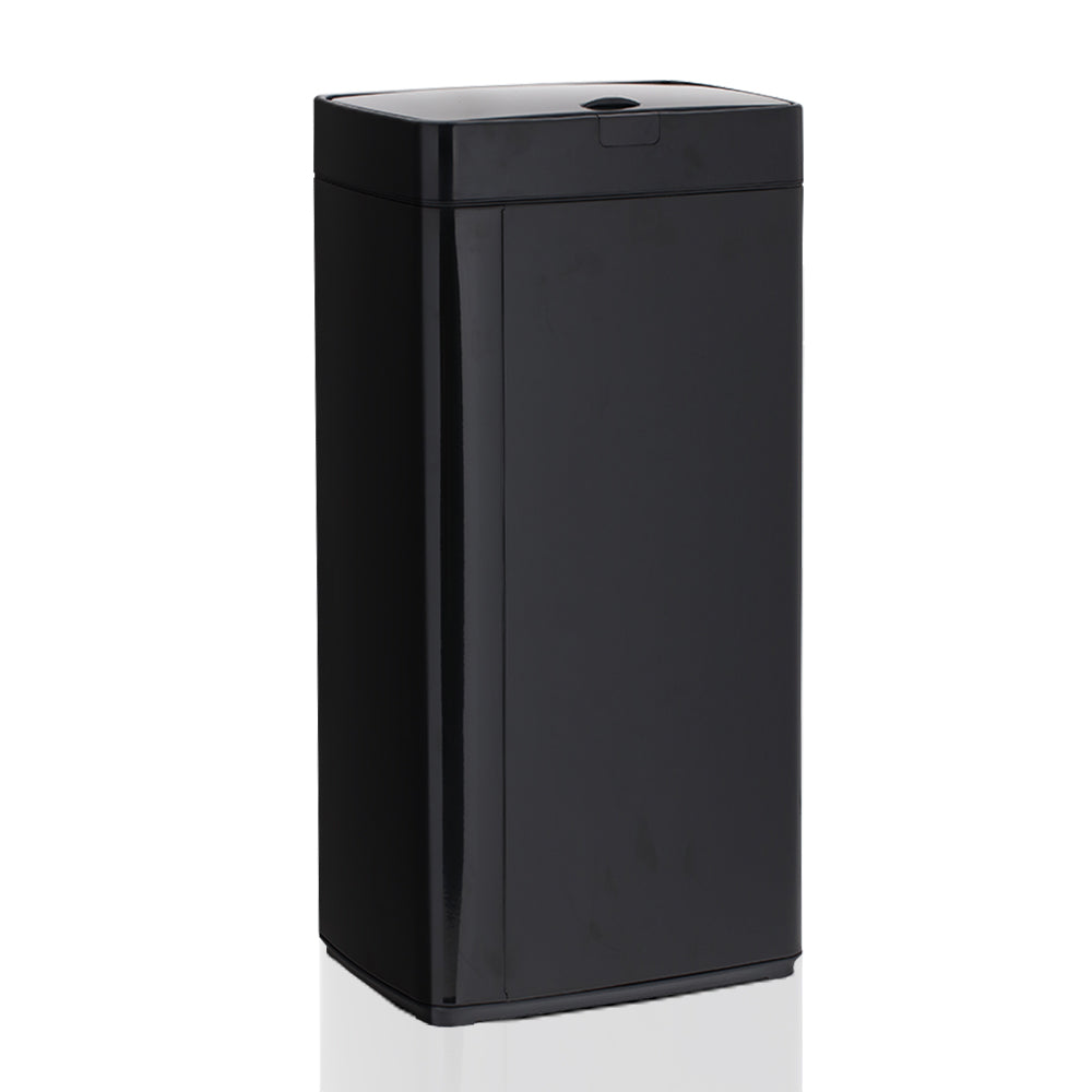 Devanti 45L Motion Sensor Bin Rubbish Automatic Black