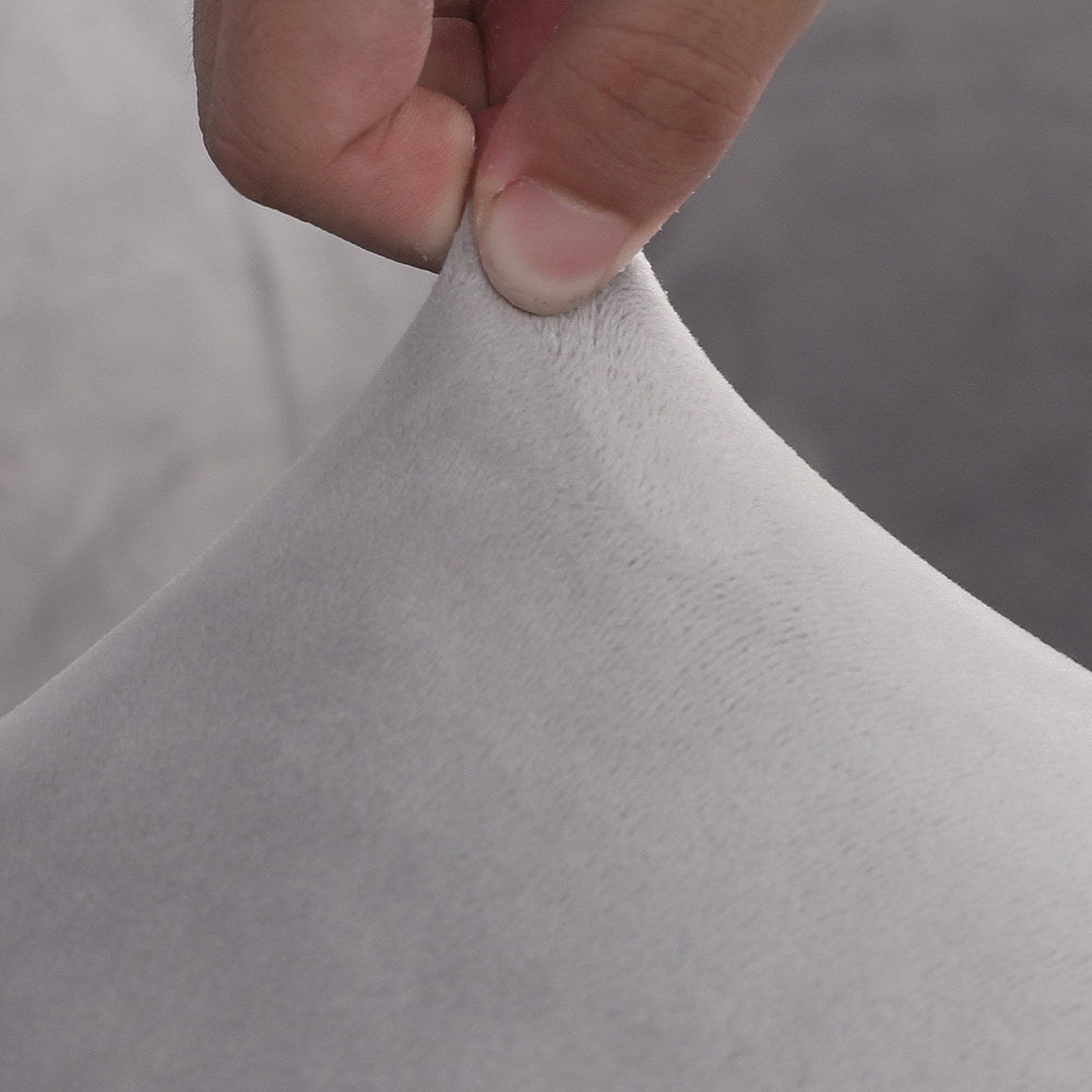 Artiss Sofa Cover Couch Covers 4 Seater Velvet Grey