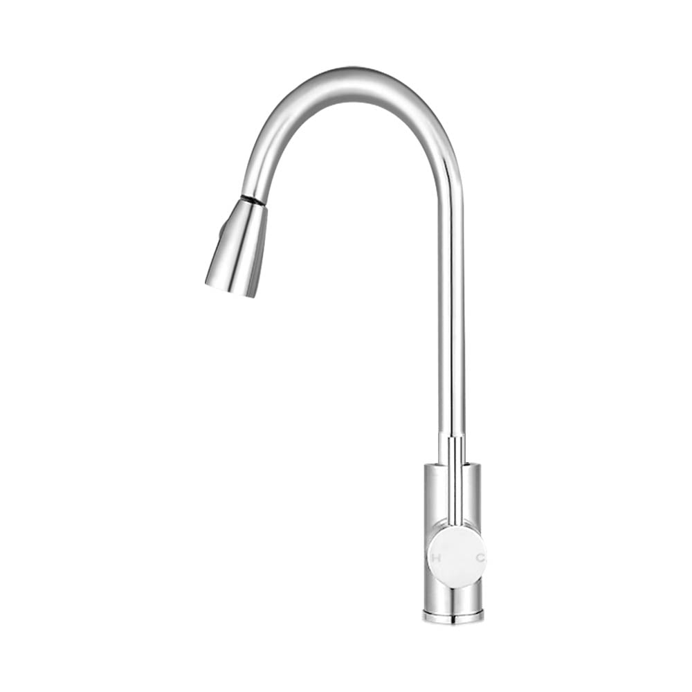 Cefito Kitchen Mixer Tap Pull Out 2 Mode Sink Faucet Basin Laundry Chrome