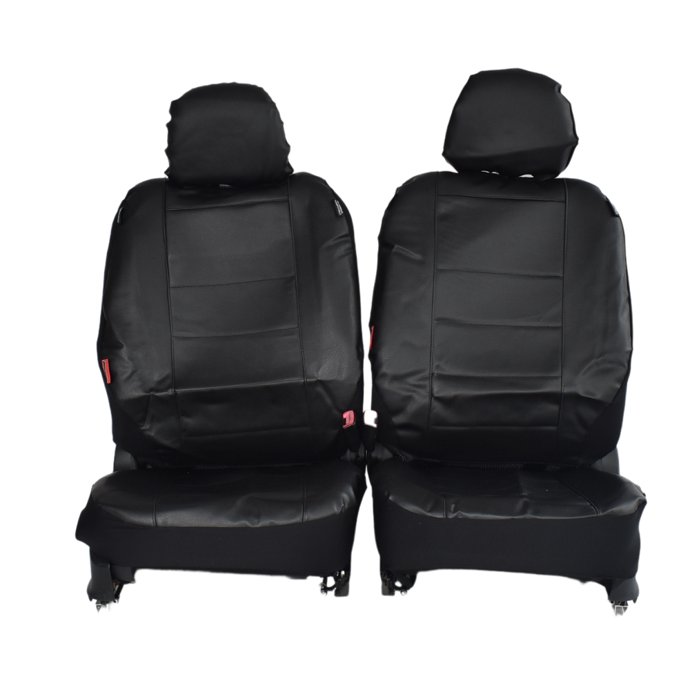 Leather Look Car Seat Covers For Mitsubishi Outlander 2006-2012 | Black