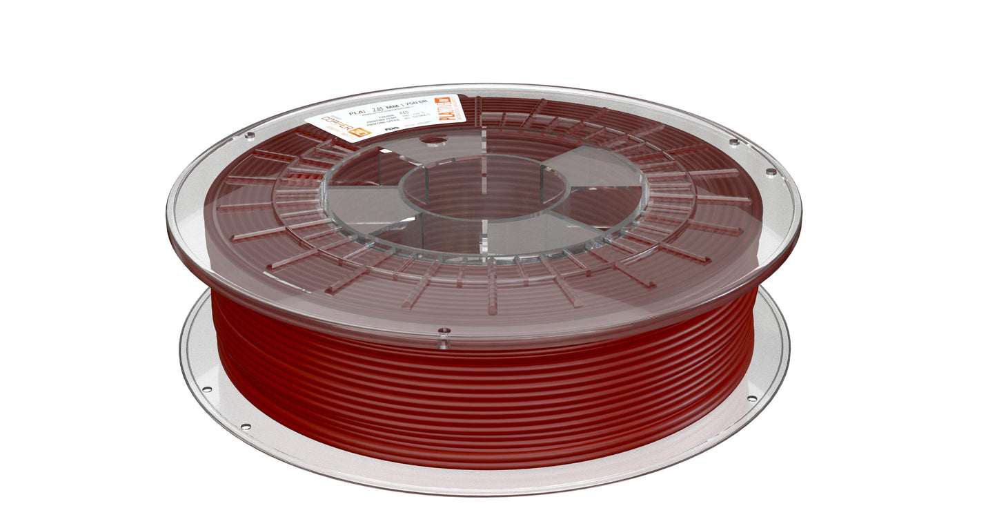 PLA Filament Copper 3D PLActive - Innovative Antibacterial 1.75mm 750gram Classic Red Color 3D Printer Filament