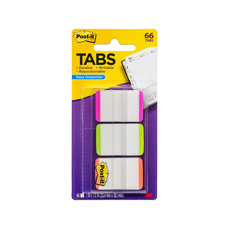 POST-IT Tab 686L-PGO 25x36 Pack of 3 Bx6