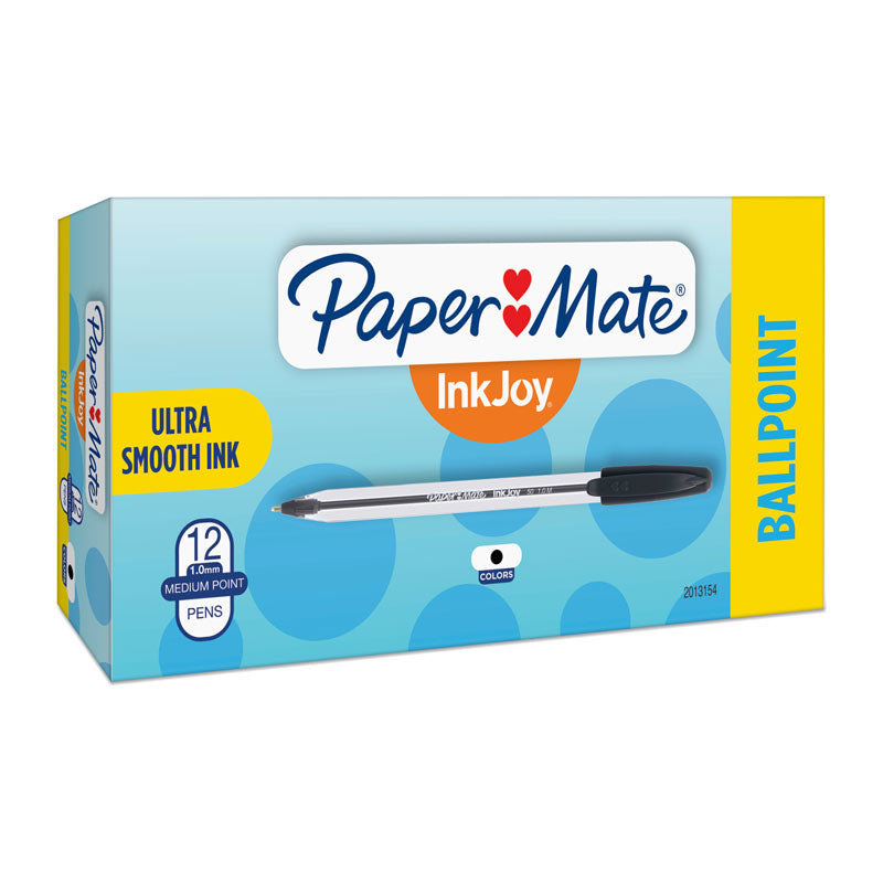 PAPER MATE InkJoy 50ST Ball Pen Black Box of 12