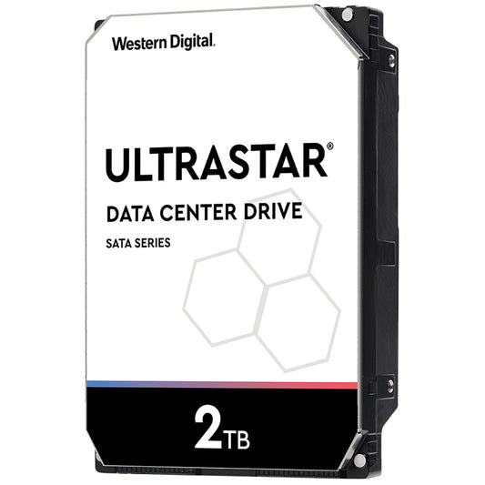 WESTERN DIGITAL Digital WD Ultrastar Enterprise HDD 2TB 3.5\' SATA 128MB 7200RPM 512N SE DC HA210 24x7 600MB Buffer 2mil hrs MTBF s HUS722T2TALA604