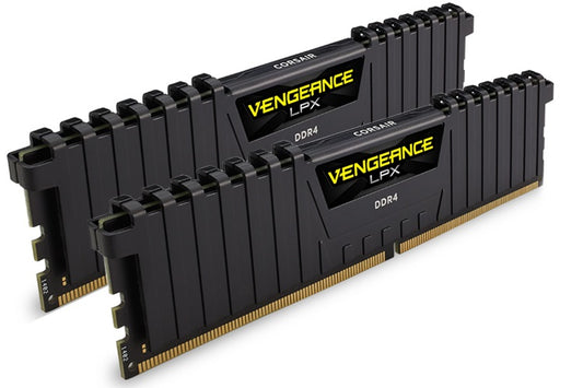CORSAIR Vengeance LPX 32GB (2x16GB) DDR4 3200MHz C16 Desktop Gaming Memory Black CMK32GX4M2B3200C16