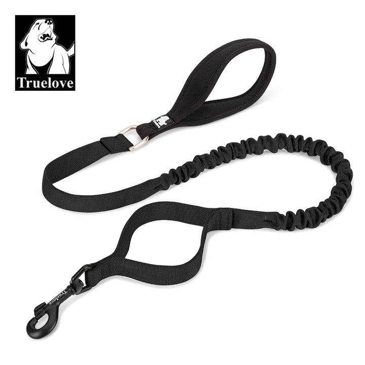 Military leash black - S