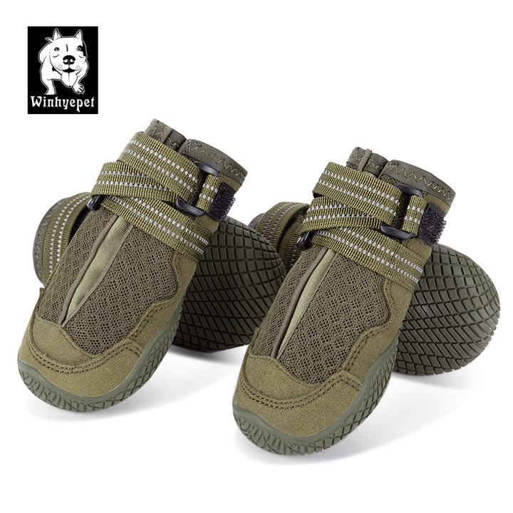 Whinhyepet Shoes Army Green Size 6