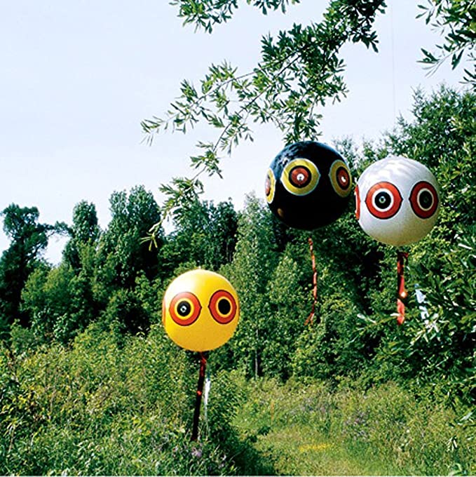 Bird Repellent Predator Eyes Balloons, Pack of 3
