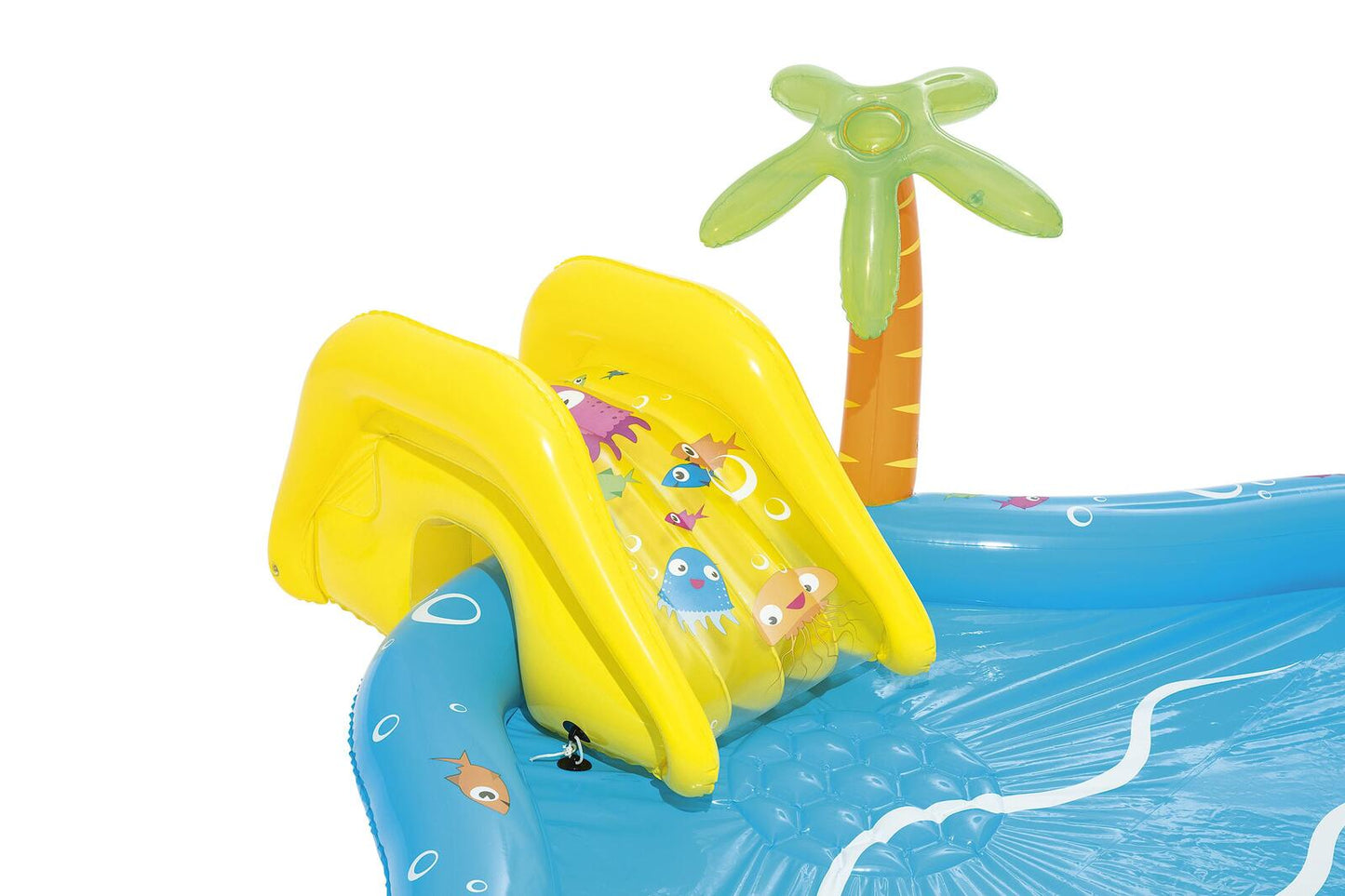 Bestway 273L Inflatable Sea Life Water Fun Park Pool with Slide - 2.8m x 87cm