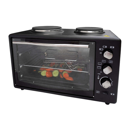Portable Oven with Rotisserie Cooking, 34L Capacity, 1700W