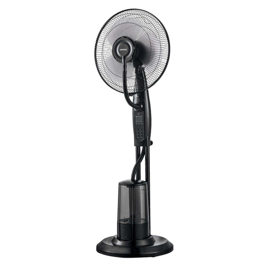 Freestanding Air Cooling Fan w/Misting Water Spray, W40cm, H1.2m + RC