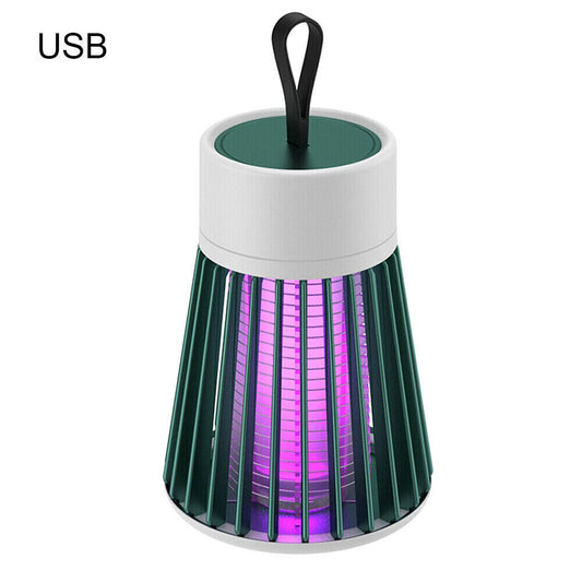 Electric Mosquito Killer Lamp Insect Catcher USB Fly Bug Zapper Trap LED UV Mozzie