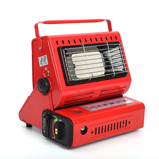 Portable Butane Gas Heater Camping Camp Tent Outdoor Hiking Camper Survival Red
