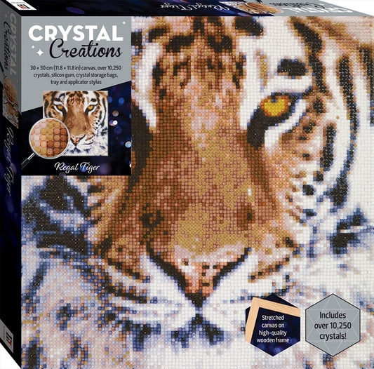 Crystal Creations Canvas - Regal Tiger