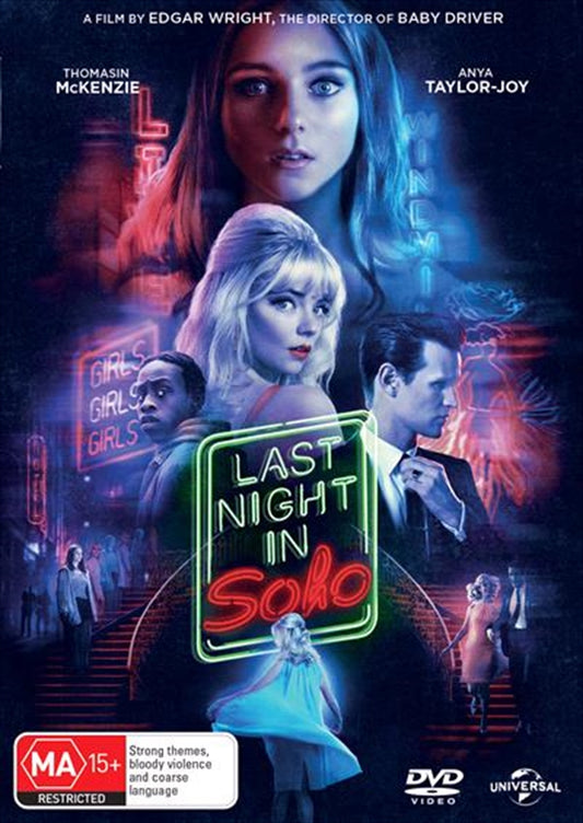 Last Night In Soho DVD