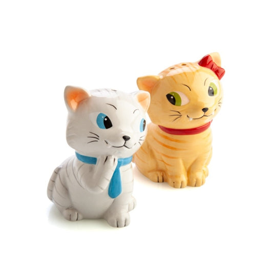 Tabby Cats Salt Pepper Set