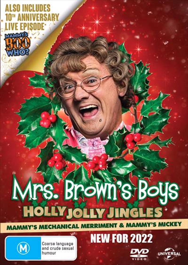 Mrs. Brown's Boys - Holly Jolly Jingles  - Mammy's Mechanical Merriment / Mammy's Mickey DVD