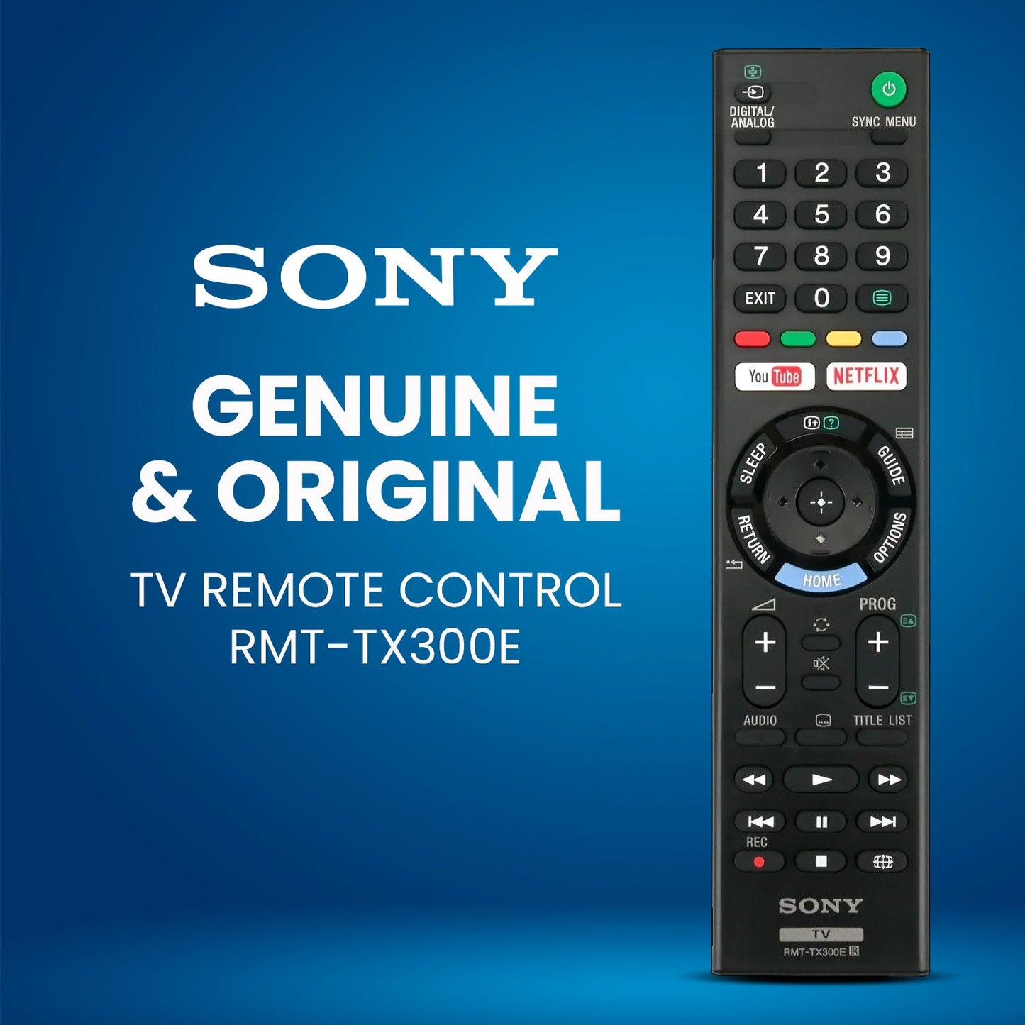 Sony Tv Remote Control - Rmt-tx300e