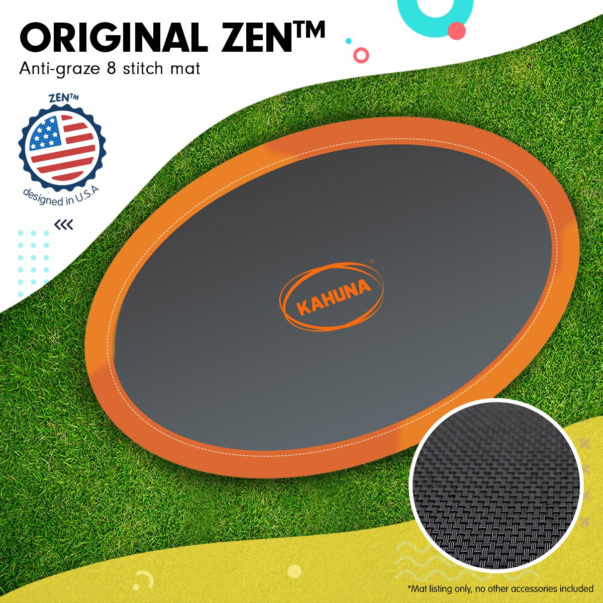 Kahuna Oval Replacement Trampoline Mat - 8ft x 14ft
