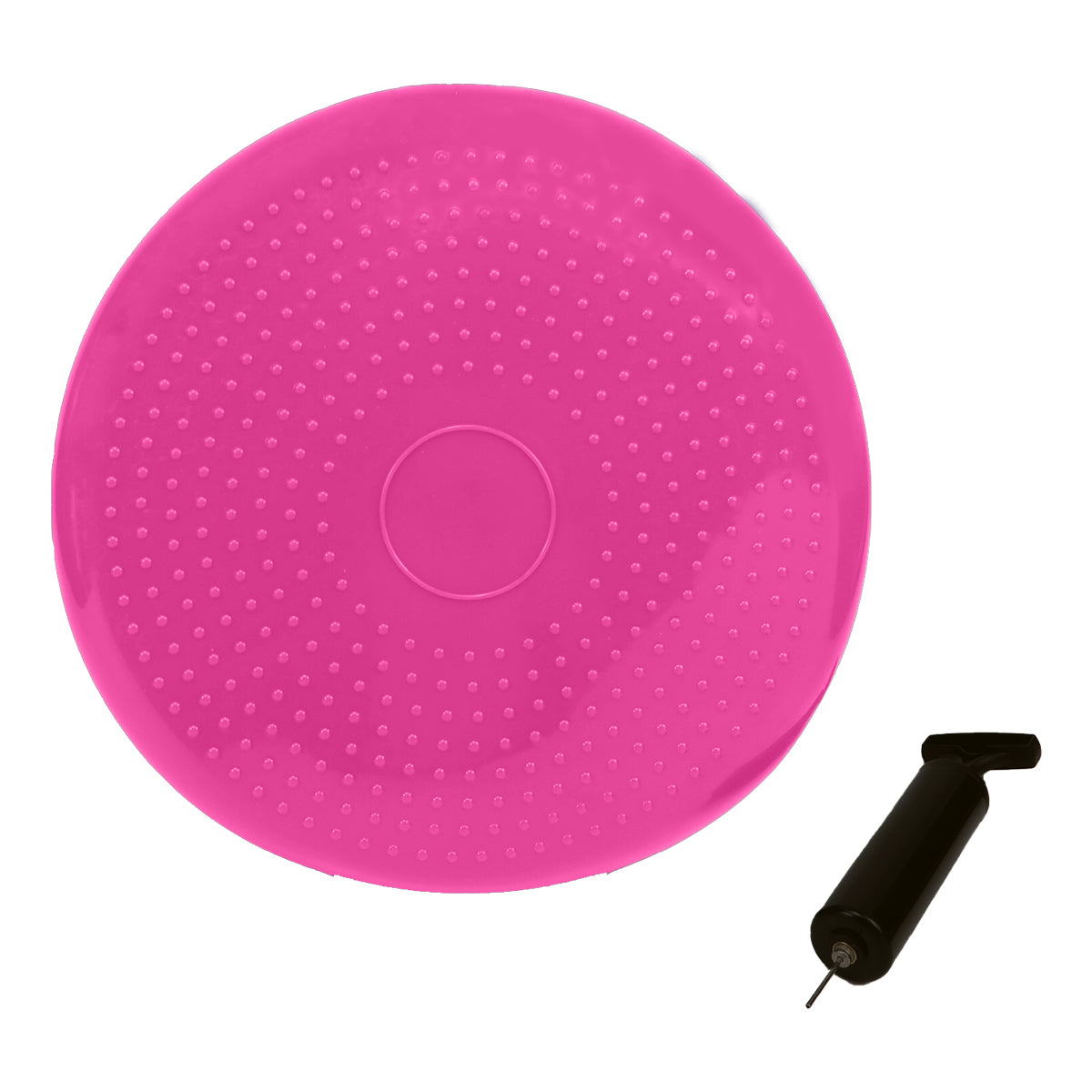 Powertrain Yoga Stability Disc Home Gym Pilates Balance Trainer - Pink