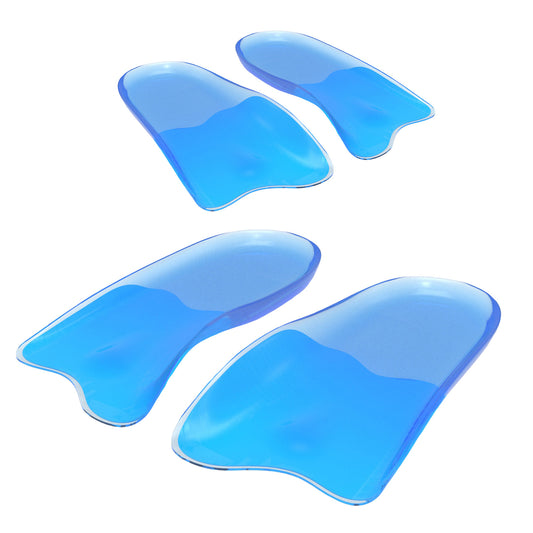 Bibal Insole 2X Pair L Size Gel Half Insoles Shoe Inserts Arch Support Foot Pad
