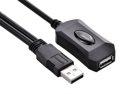 UGREEN USB 2.0 Active Extension Cable with USB Power 5M (20213)