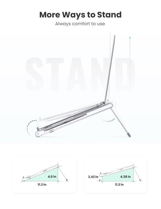 UGREEN 80705 Foldable Aluminum Laptop Stand Holder