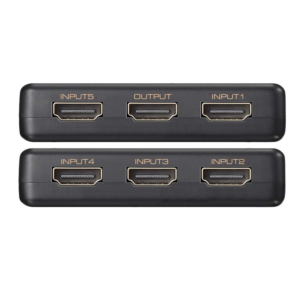 Simplecom CM305 Ultra HD 5 Way HDMI Switch 5 IN 1 OUT Splitter 4K@60Hz