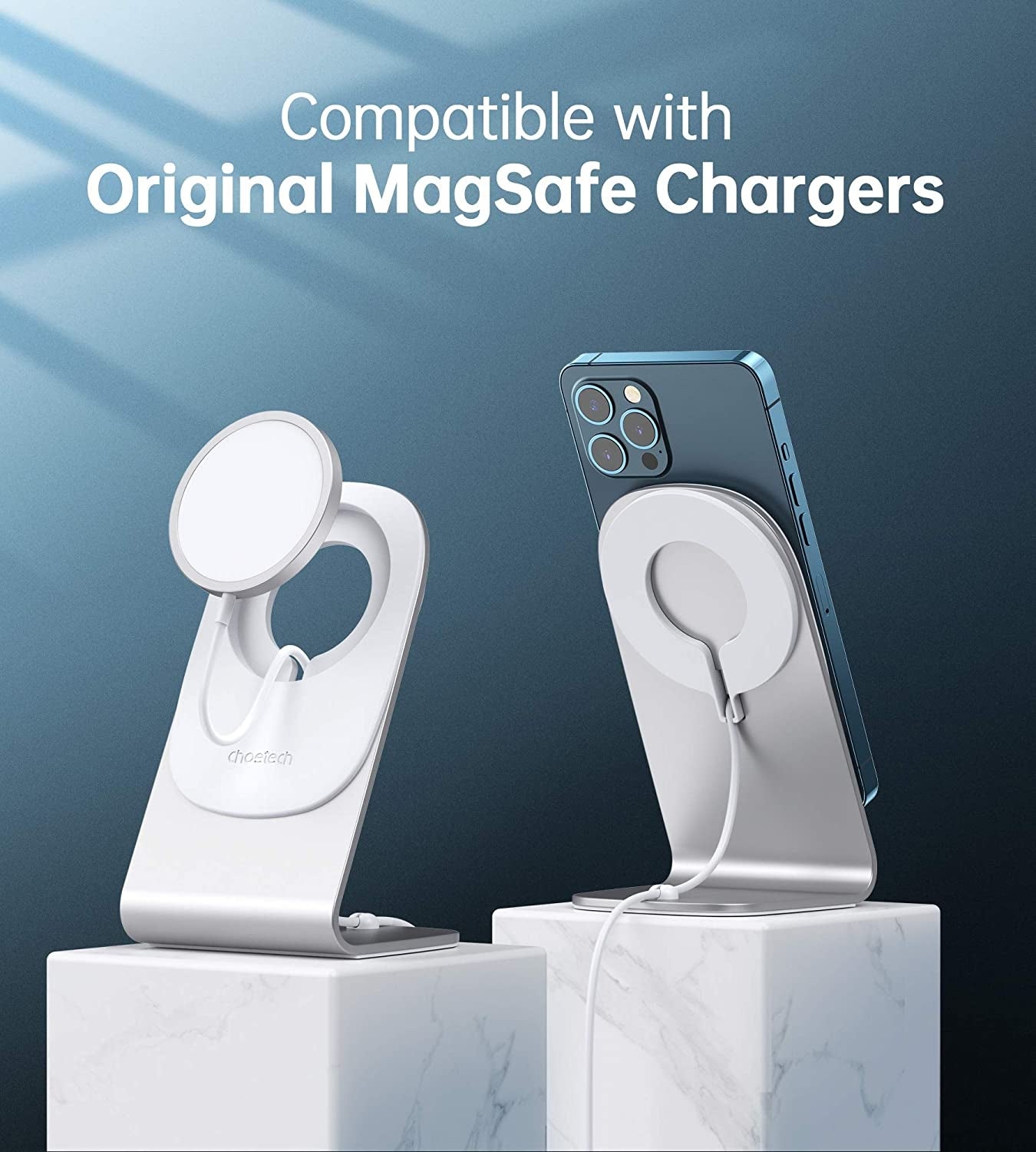 Choetech H046 Phone Stand For MagSafe Charger Aluminum (Stand Only)