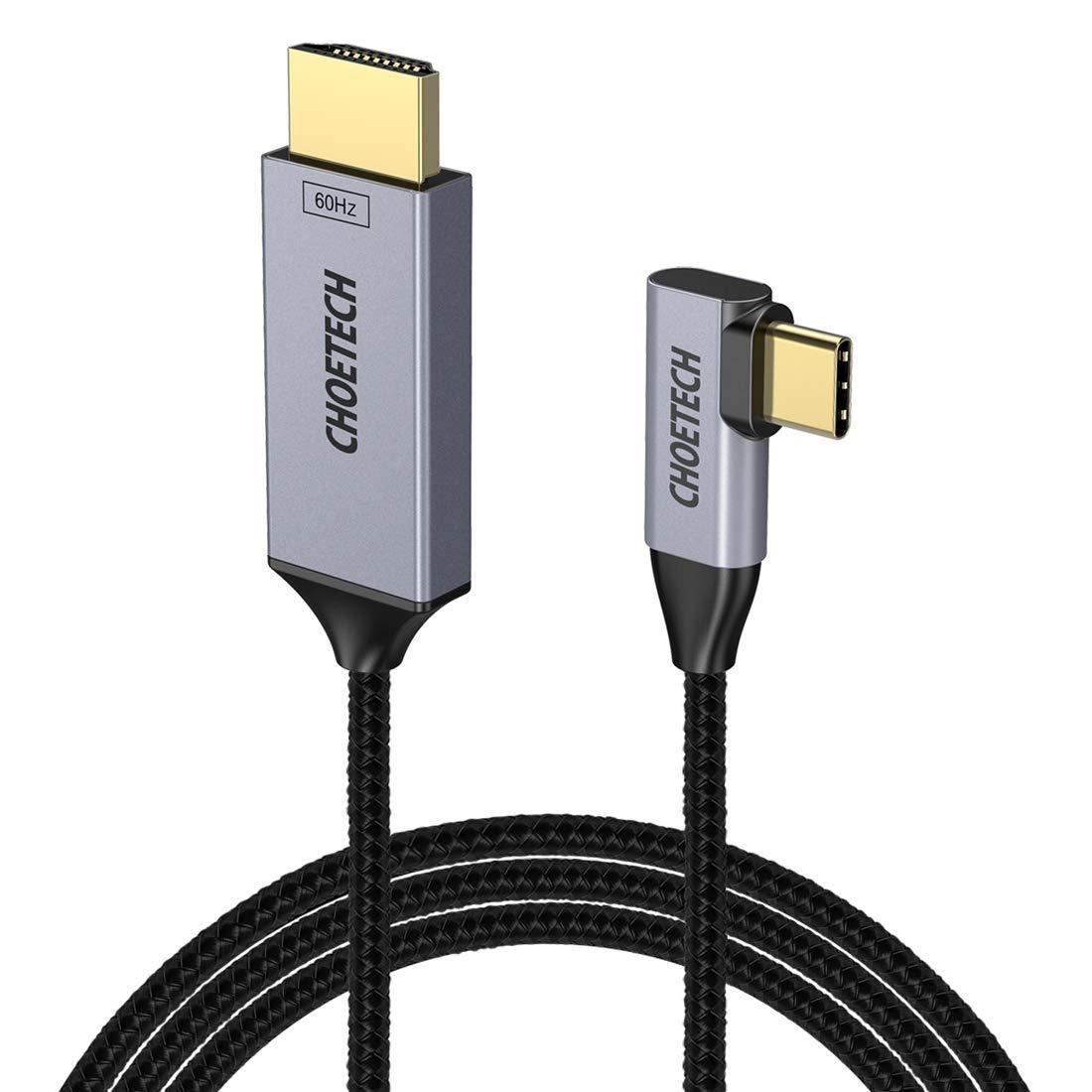 Choetech XCH-1803 USB C to HDMI Braided Cable 4K@60Hz