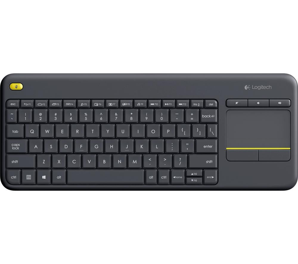 Logitech K400 PLUS Touch Wireless keyboard - Black (920-007165)