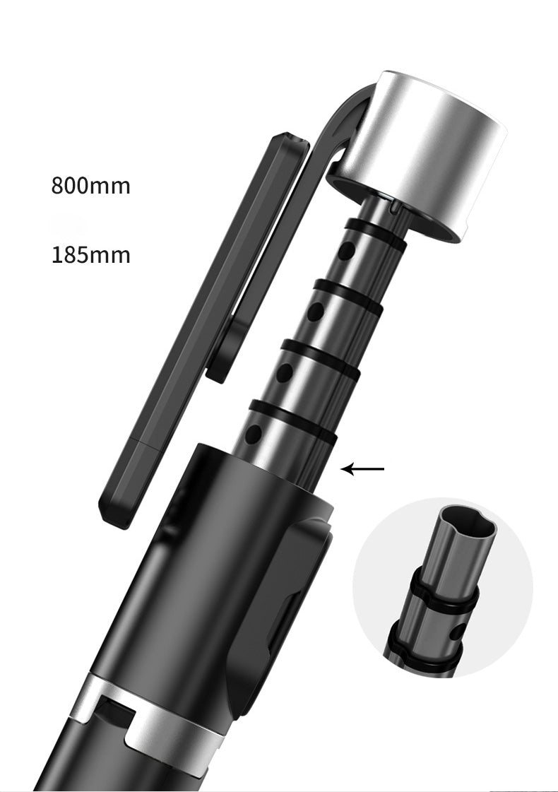 TEQ P70 Bluetooth Selfie Stick and Tripod with Remote (Aluminum)